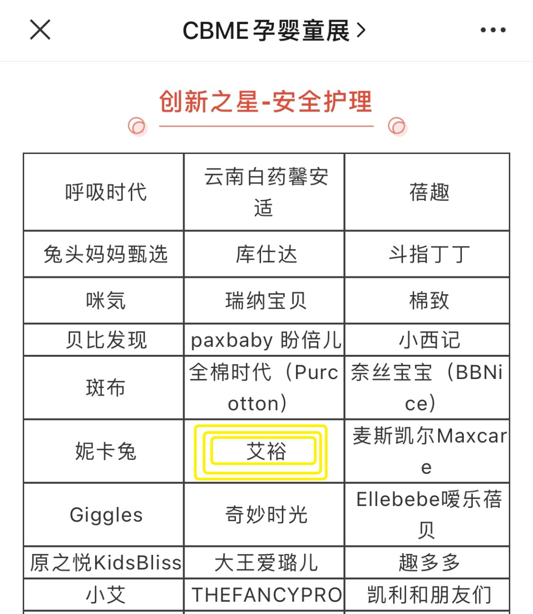 第21届cbme孕婴童展艾裕载誉而归